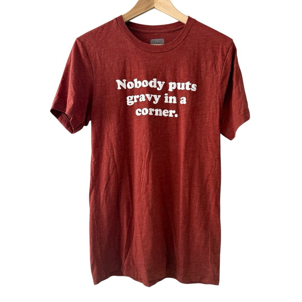 Women’s Thanksgiving Tee Shirt Rust